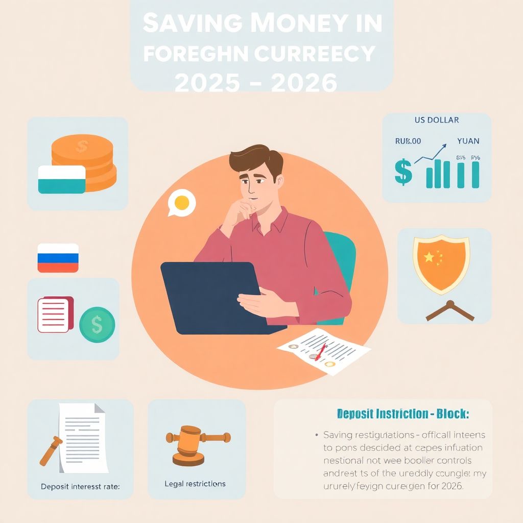 Хранить деньги в валюте: юридические ограничения, комиссии и альтернативы рублю