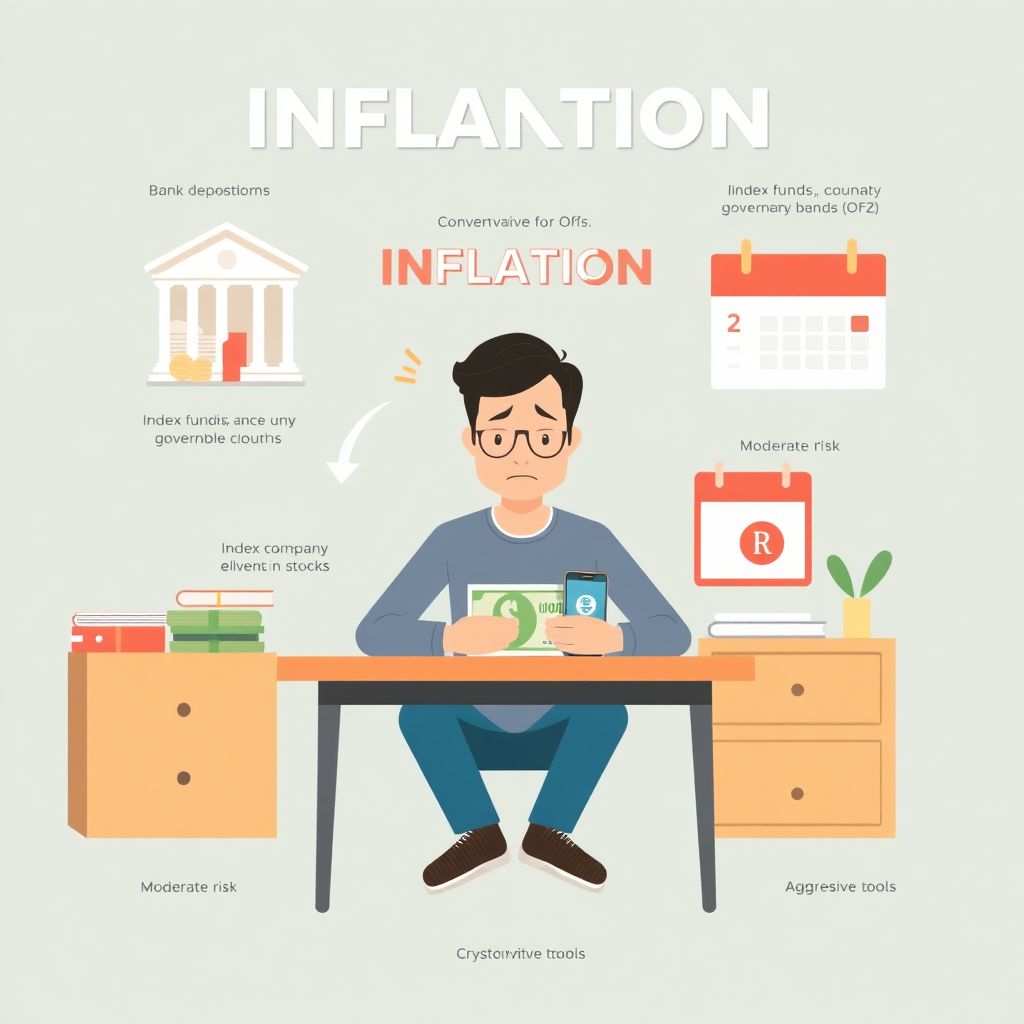 Как защитить сбережения от инфляции в рублях: инструменты и типичные ошибки